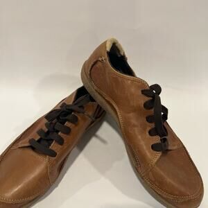 NWT Ocean Minded Men’s Leather Lace Up Casual Shoes Size Lightweight Size 12